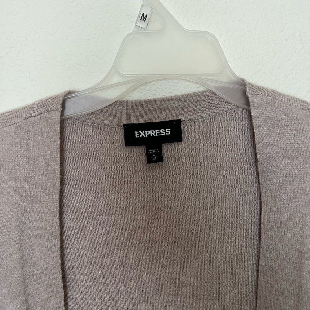 Express Long Pocket Cardigan size M - Picture 6 of 6